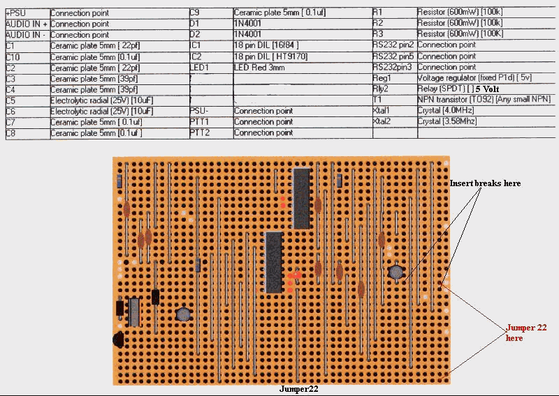Плата ILkink управления трансивером 